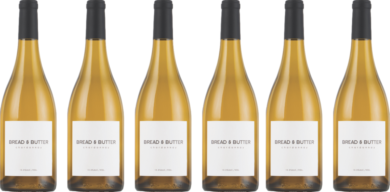 Bread & Butter Chardonnay 2024 6 Flessenkoffer afbeelding 1