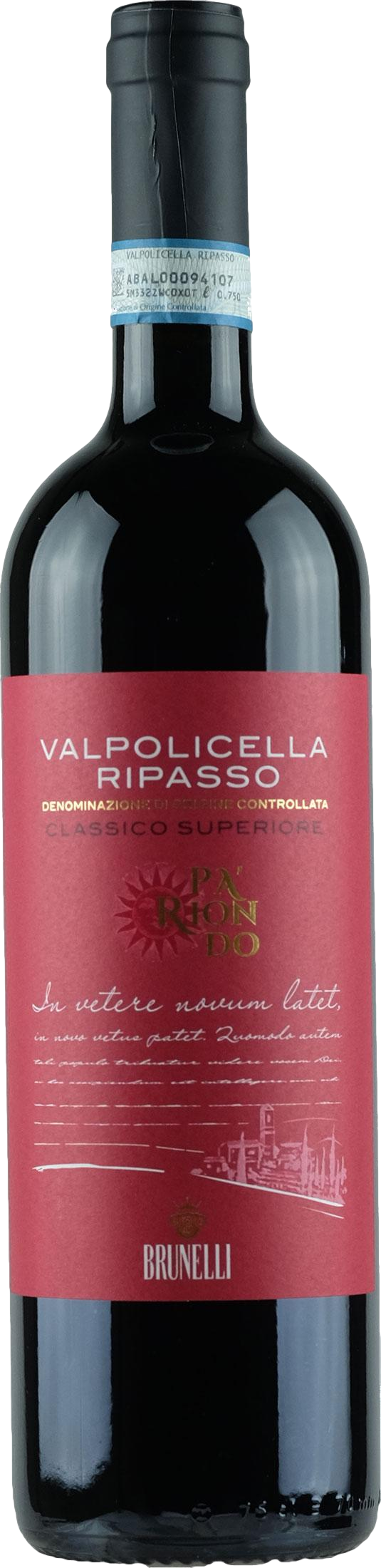 Brunelli Ripasso Pariondo 2022 afbeelding