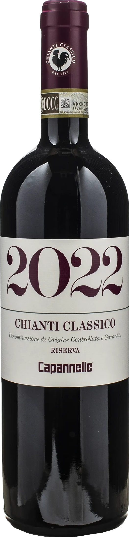 Capannelle Chianti Classico Riserva 2022 afbeelding