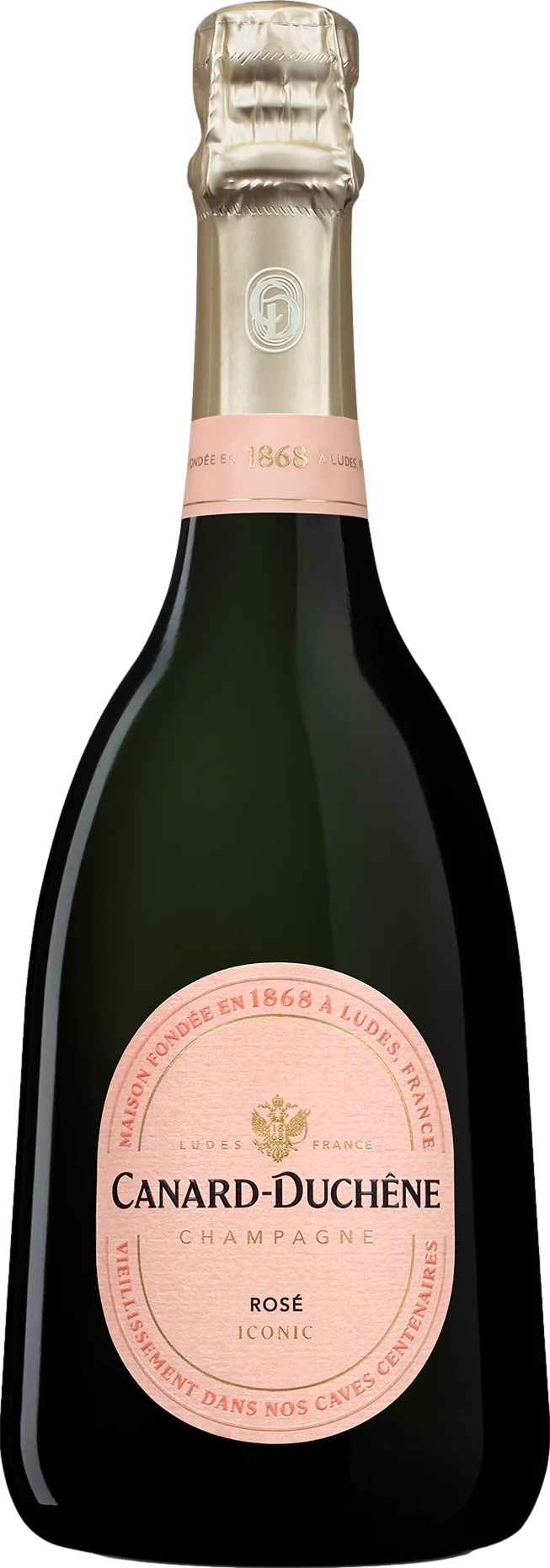 Champagne Canard-Duchene Rose Iconic afbeelding