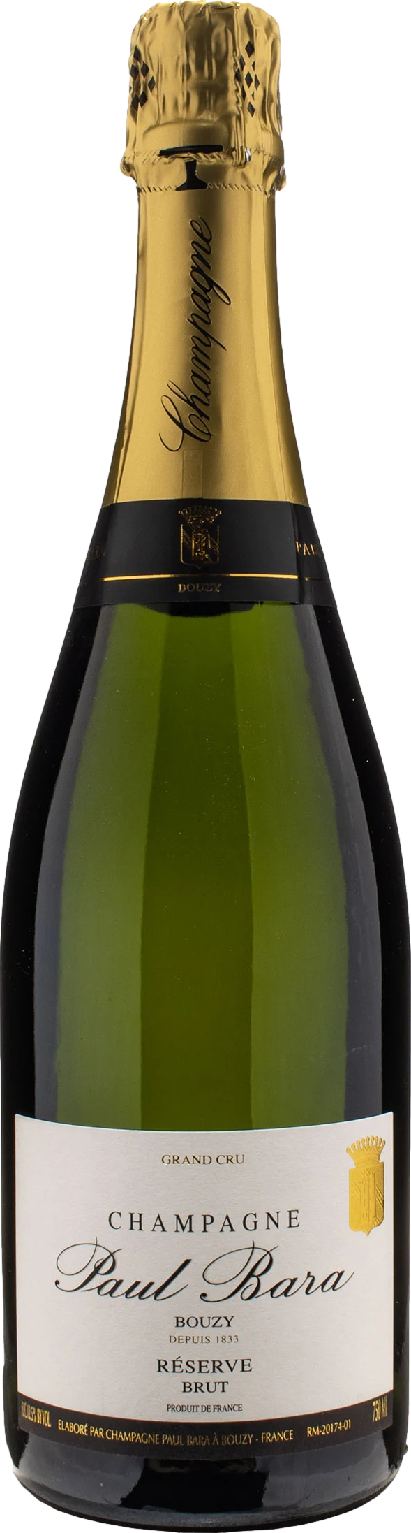 Champagne Paul Bara Grand Cru Brut Reserve afbeelding