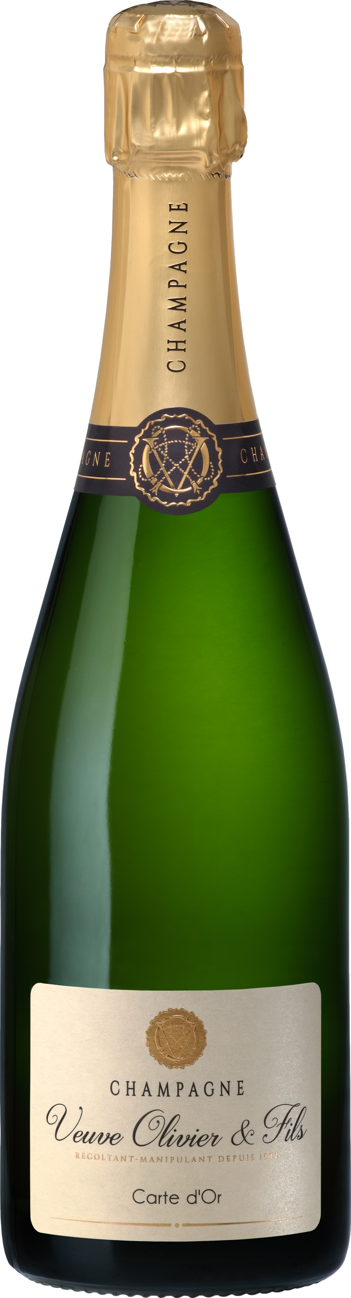 Champagne Veuve Olivier & Fils Carte d'Or Brut afbeelding