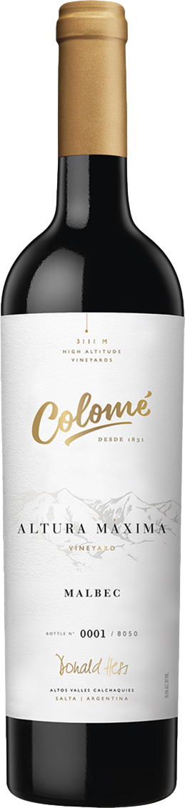 Colome Altura Maxima Malbec 2020 afbeelding
