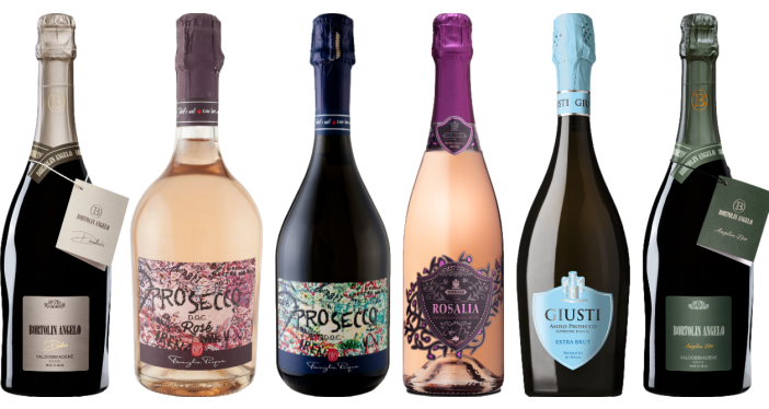 Bottle of Prosecco Premium Proefkoffer wine 0 ml