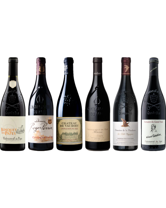 Topwaarde Chateauneuf du Pape Proefkoffer