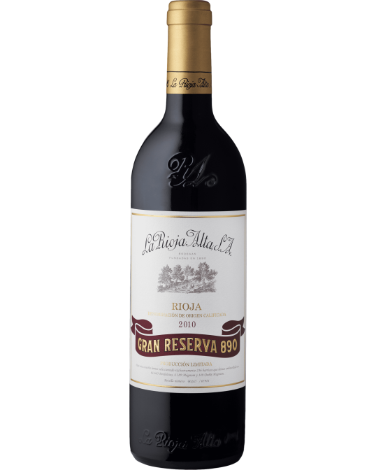 La Rioja Alta Gran Reserva 890 2010