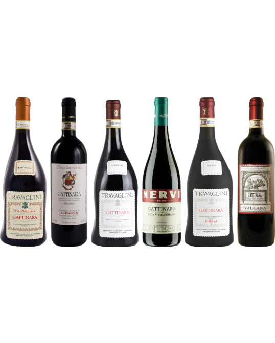 Piemonte Gattinara premium proefkoffer