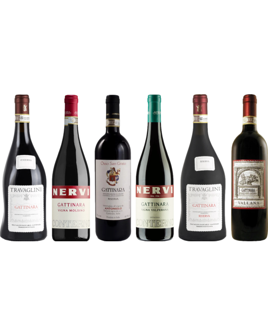 Piemonte Gattinara premium proefkoffer