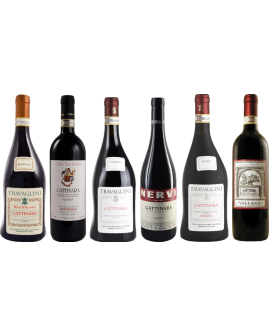 Piemonte Gattinara premium proefkoffer