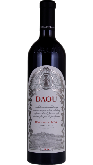 Bottle of DAOU Soul of a Lion 2018 wine 750 ml