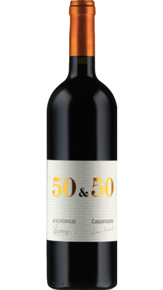 Bottle of Avignonesi 50 & 50 Capannelle 2018 wine 750 ml