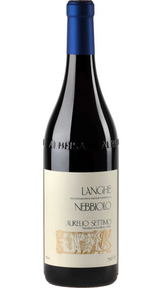 Bottle of Aurelio Settimo Langhe Nebbiolo 2016 wine 750 ml