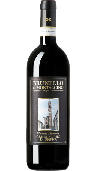 Bottle of Canalicchio di Sopra Brunello di Montalcino 2014 wine 750 ml