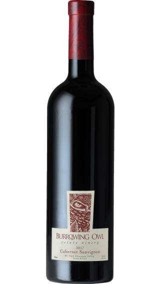 Bottle of Burrowing Owl Cabernet Sauvignon 2017 wine 750 ml