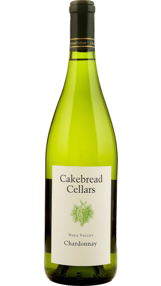 Bottle of Cakebread Chardonnay 2019 wine 750 ml