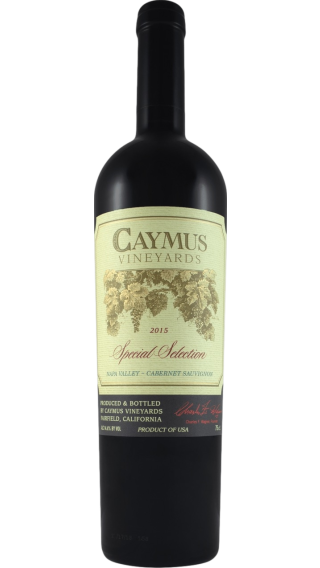 Bottle of Caymus Special Selection Cabernet Sauvignon 2016 wine 750 ml