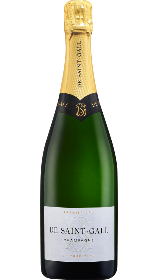 Bottle of Champagne De Saint Gall Tradition Premier Cru wine 750 ml