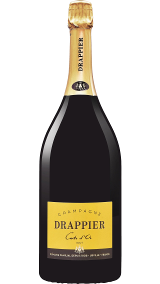 Bottle of Champagne Drappier Carte d'Or Brut wine 750 ml