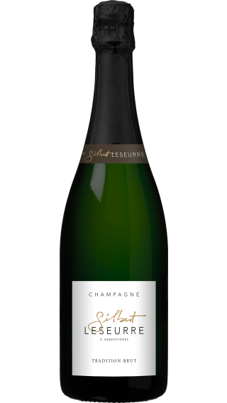 Bottle of Champagne Gilbert Leseurre Tradition Brut wine 750 ml