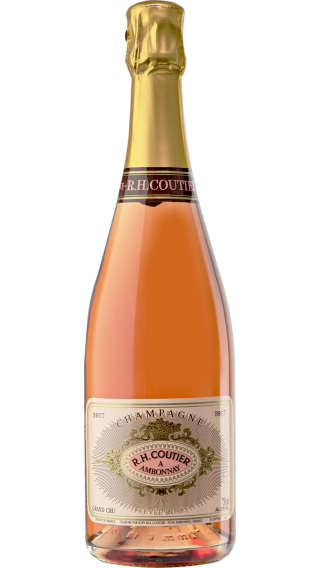 Bottle of Champagne R.H. Coutier Cuvee Rose Grand Cru wine 750 ml