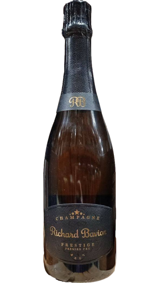 Bottle of Champagne Richard Bavion Prestige Premier Cru wine 750 ml