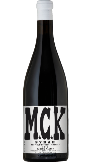 Bottle of Charles Smith K Vintners Motor City Kitty Syrah 2019 wine 750 ml