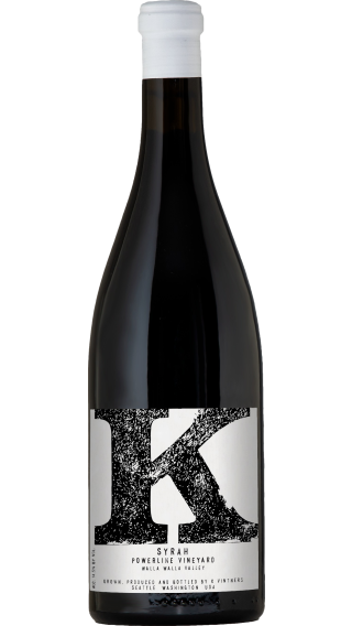 Bottle of Charles Smith Substance Powerline Syrah 2019 wine 750 ml