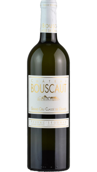 Bottle of Chateau Bouscaut Blanc 2015 wine 750 ml