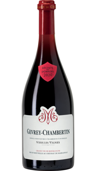 Bottle of Chateau de Marsannay Gevrey Chambertin Vieilles Vignes 2020 wine 750 ml