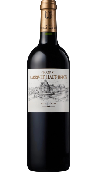 Bottle of Chateau Larrivet Haut-Brion 2017 wine 750 ml