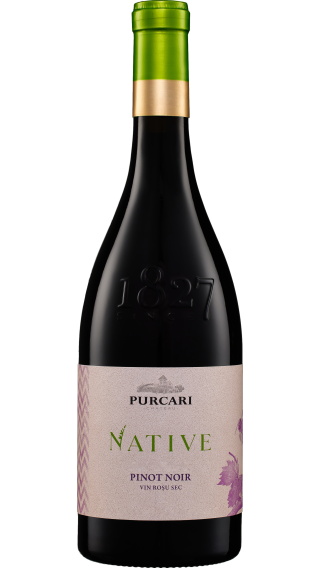 Bottle of Chateau Purcari Native Pinot Noir de Purcari 2021 wine 750 ml