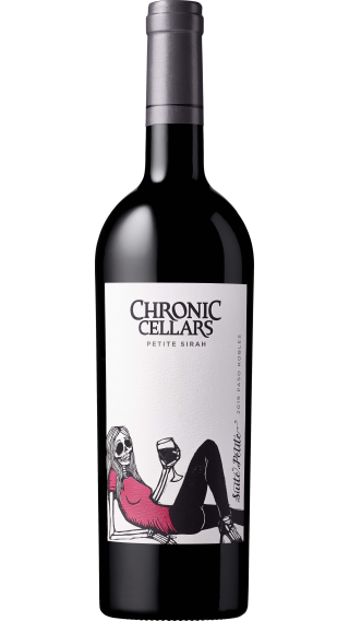 Bottle of Chronic Cellars Suite Petite 2019 wine 750 ml