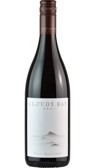 Bottle of Cloudy Bay Pinot Noir 2021 wine 750 ml