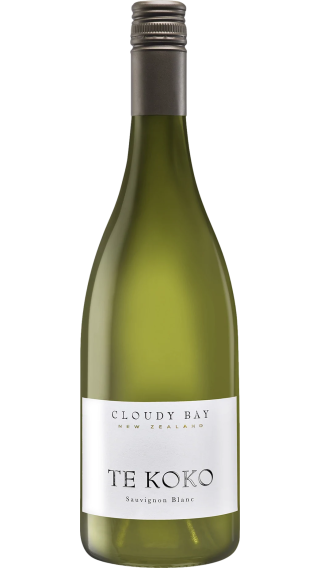 Bottle of Cloudy Bay Te Koko Sauvignon Blanc 2021 wine 750 ml