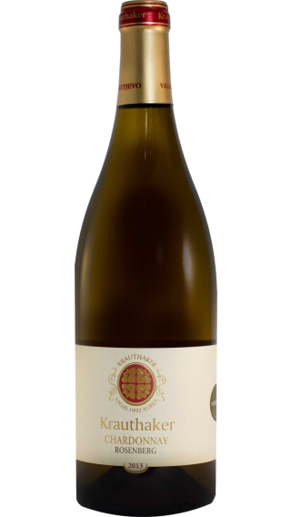 Bottle of Krauthaker Chardonnay Rosenberg 2013 wine 750 ml