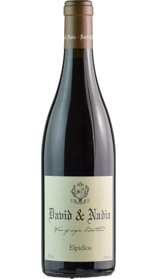 Bottle of David & Nadia Elpidios 2019 wine 750 ml