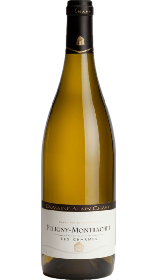 Bottle of Domaine Alain Chavy Puligny-Montrachet Les Charmes 2020 wine 750 ml