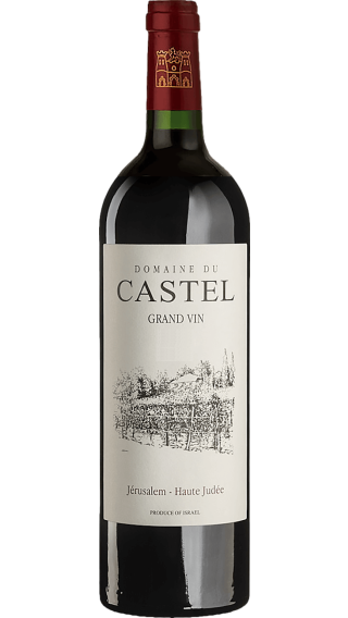 Bottle of Domaine du Castel Grand Vin 2021 wine 750 ml