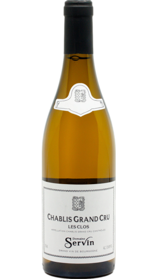 Bottle of Domaine Servin Chablis Grand Cru Les Clos 2022 wine 750 ml