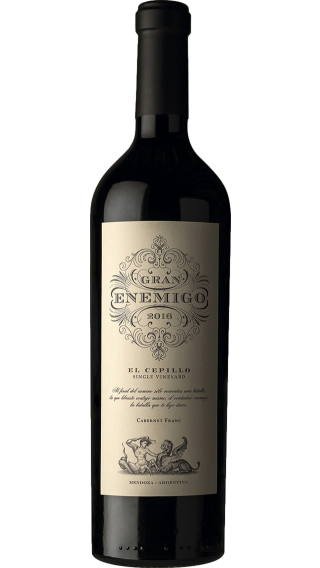 Bottle of El Enemigo Gran Enemigo El Cepillo 2018 wine 750 ml