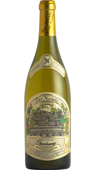 Bottle of Far Niente Chardonnay 2022 wine 750 ml