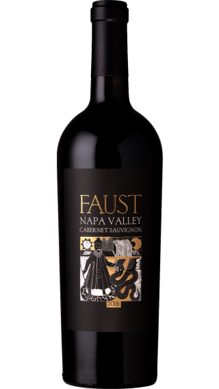 Bottle of Faust Cabernet Sauvignon 2018 wine 750 ml