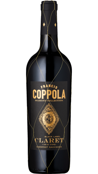 Bottle of Francis Ford Coppola Diamond Collection Claret 2018 wine 750 ml