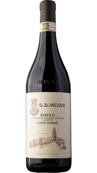 Bottle of G.D. Vajra Barolo Coste di Rose 2020 wine 750 ml