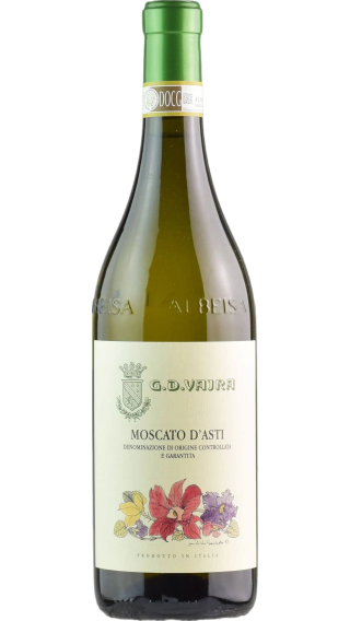 Bottle of G.D. Vajra Moscato d'Asti 2023 wine 750 ml