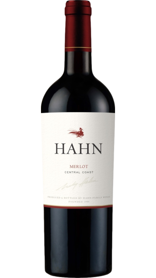 Bottle of Hahn Merlot 2019 wine 750 ml