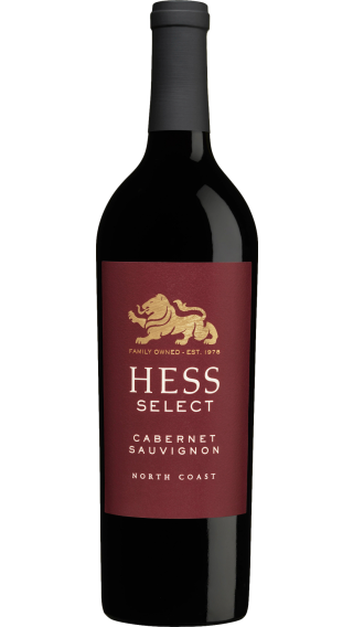 Bottle of Hess Select Cabernet Sauvignon 2021 wine 750 ml