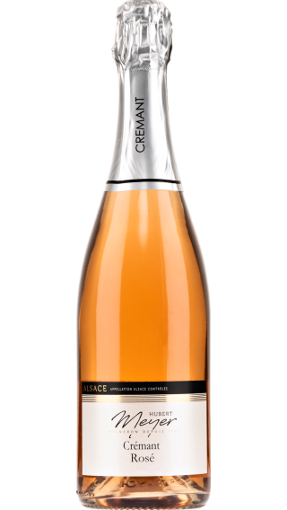 Bottle of Hubert Meyer Cremant d'Alsace Rose Brut wine 750 ml