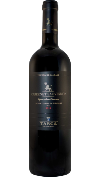 Bottle of Tasca d'Almerita Tenuta Regaleali Cabernet Sauvignon 2013 wine 750 ml