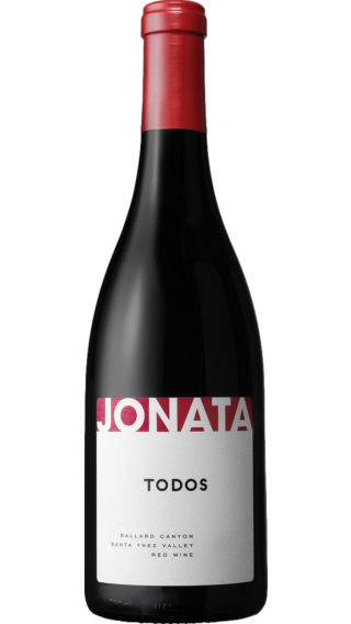 Bottle of Jonata Todos 2019 wine 750 ml